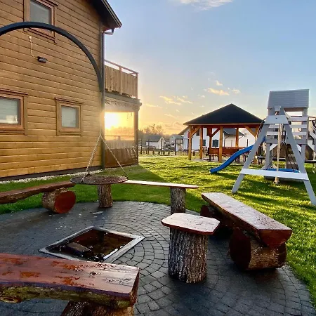 Wester House Fuleda Z Sauna Jacuzzi I Kominkiem Hébergement de vacances Giżycko