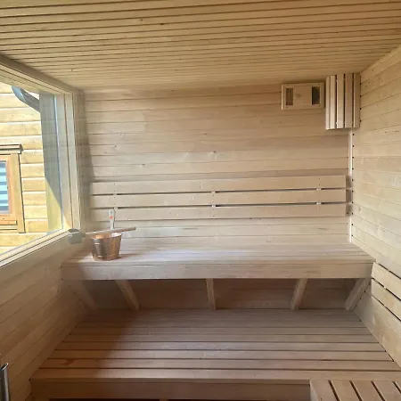 Hébergement de vacances Wester House Fuleda Z Sauna Jacuzzi I Kominkiem Giżycko
