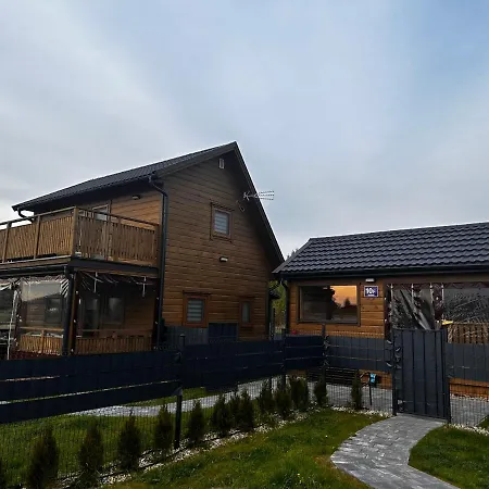 度假居 Wester House Fuleda Z Sauna Jacuzzi I Kominkiem 吉日茨科